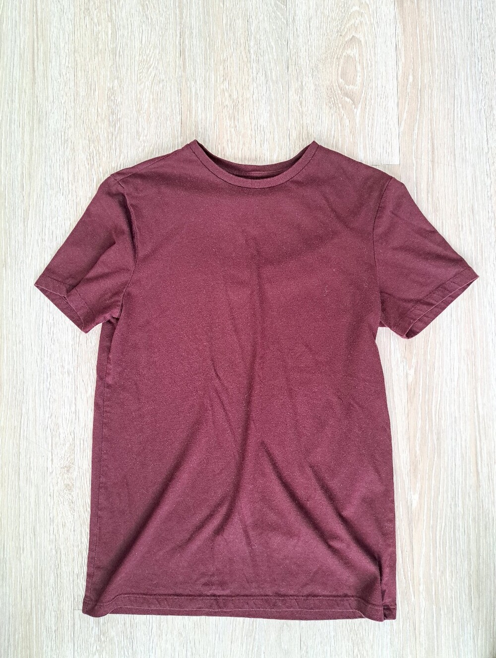 Goodfellow & Co Men's Short-Sleeve Crew T‑Shirt in Maroon